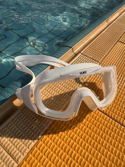 Hd Waterproof and Anti-Fog Goggles, Swimming Glasses Fashion Large Frame, Swimming Diving, Lens Scratch Resistant. New Year'S Gift, Christmas Gift!