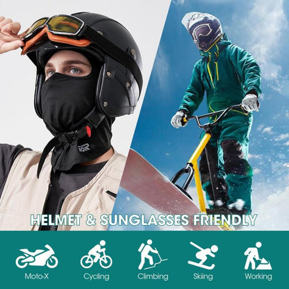 3 Pieces Balaclava Face Mask Breathable Sun Protection Motorcycle Outdoor Sport Full Face Cover for Men and Women Outdoor Hat Breathable Balaclava