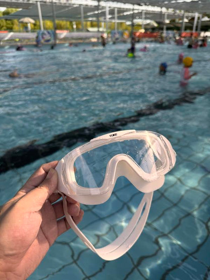 Hd Waterproof and Anti-Fog Goggles, Swimming Glasses Fashion Large Frame, Swimming Diving, Lens Scratch Resistant. New Year'S Gift, Christmas Gift!