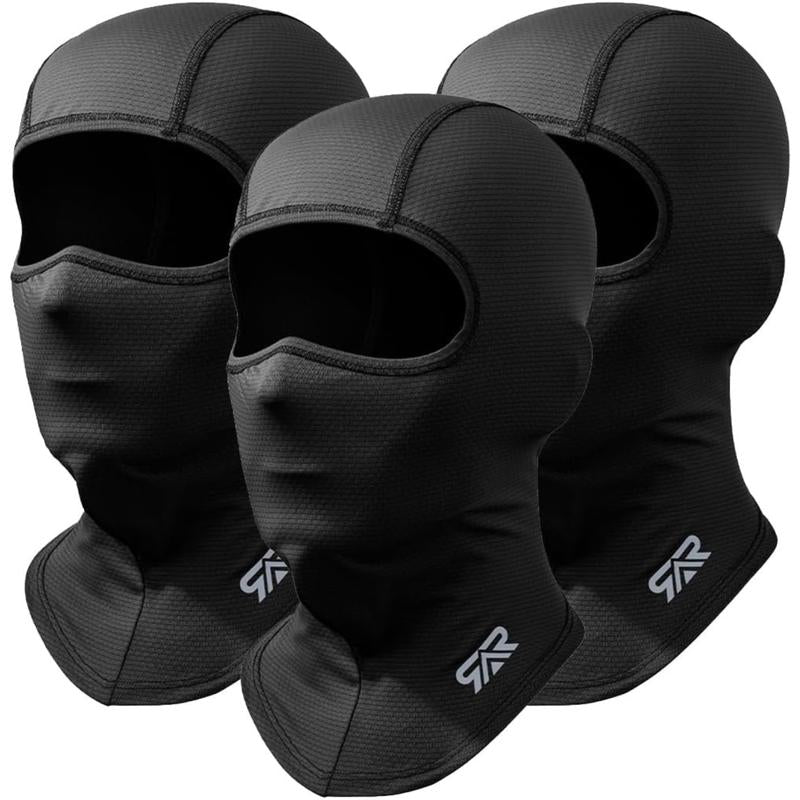 3 Pieces Balaclava Face Mask Breathable Sun Protection Motorcycle Outdoor Sport Full Face Cover for Men and Women Outdoor Hat Breathable Balaclava